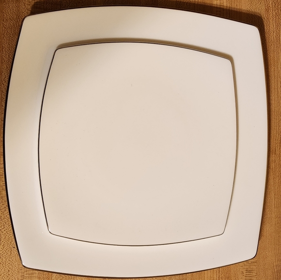 Mikasa COUTURE PLATINUM 3pc Place Setting - Picture 2 of 6